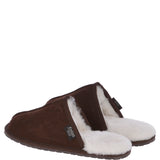 Fenland Classic Mens Slippers Brown: Duke