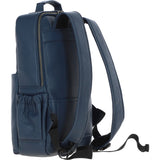 Gabicci Leather Backpack with Striped Front Detail Navy: GB-64954