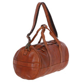 Ashwood Unisex Barrel Gym Bag Tan: d-96