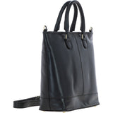 Ashwood Large Leather Shopper Bag Black: V-87