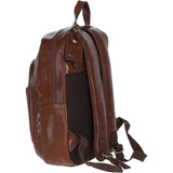 Vegetable Tanned Leather Backpack Chestnut : 11319