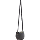 Ashwood Leather & Harris Tweed® Cloth Saddle Crossbody Bag with Twist Lock Brown/Mcload: TW-30-01-BM
