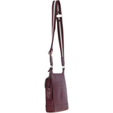 Ashwood Leather Exquisite Crossbody Bag Wine: X-33
