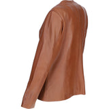 Ladies Ashwood Leather Casual Jacket Tan: AWL-881