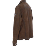 Trapper Mens Leather Jacket Brown 27: no1