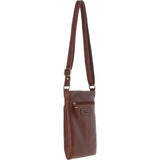 Ashwood Leather Crossbody Bag Tan: M-87
