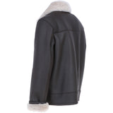 Sheepskin Flying Jacket Brown: KE 007E