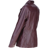 Ashwood Leather Women’s Casual Jacket Oxblood