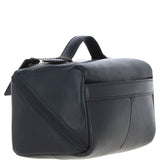 Leather Washbag Black: K-49