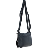 Ashwood Leather Crossbody Bag Black: Swansea