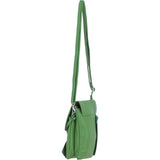 Ashwood Leather Smartphone Crossbody Bag Fern: York