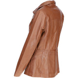 Ashwood Leather Women’s Casual Jacket Tan