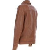 Ashwood Leather Brando Jacket Tan: AMJ-91
