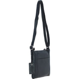 Ashwood Leather Crossbody Bag Black: Ayr