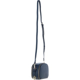 Ashwood Leather Compact Crossbody Bag with Adjustable Strap Navy: Y-53