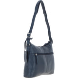 Ashwood Leather Ladies Essential Crossbody Bag Navy: MI-09