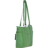Ashwood Elegant Leather Tote Bag Fern: Oxford
