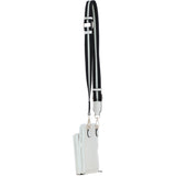 Ashwood Leather Luxury Crossbody Phone Bag Design-X White: X-31