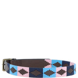 Ashwood Leather Multicolored Handmade Belt Pink: POF-21