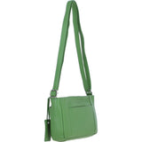 Ashwood Leather Crossbody Bag Fern: Iverness
