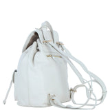 Ashwood Genuine Leather Compact Backpack White: Y-57
