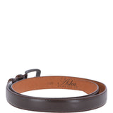 Mens Leather Chino Belt Brown: AB-32