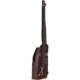 Exquisite Ashwood Leather Sling Bag Brandy: F-88