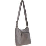 Ashwood Ladies Leather Shoulder Bag Taupe: AJ4