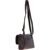 Ashwood Leather Shoulder x Crossbody Bag Brandy: P-65