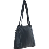 Ashwood Elegant Multi-Pocket Shoulder Bag Black: Newport
