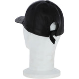 Classic Leather Baseball Cap Black: BASEBALL CAPS