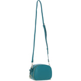 Ashwood Leather Compact Crossbody Bag with Adjustable Strap Green: Y-53