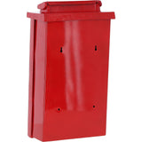 Cast Iron Replica Royal Mail GR Wall Mailbox Red: DI-5559-RG