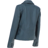 Ashwood Leather Women's Two Button Grey Blazer: 10157
