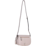 Ashwood Leather Crossbody Bag with Twist Lock Beige: 64787