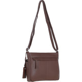 Adjustable Crossbody & Shoulder Bag Cognac: Cardiff