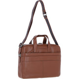 Brampton Leather Men's Messenger Bag Tan: 64273