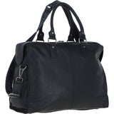 Brampton London Leather Weekender Bag Black: 64807