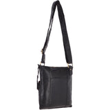 Vintage Small Leather Shoulder Bag Black – G20