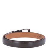 Mens Leather Chino Belt Brown: AB-23