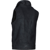 Ashwood Men's Leather Waistcoat Black: SIGMA