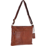Vintage Medium Leather Shoulder Bag Honey – G23