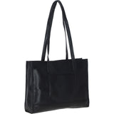Exquisite Ashwood Leather Tote Bag Black: Beth