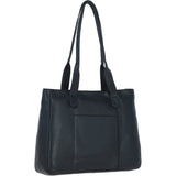 Sleek & Spacious Shoulder Bag Black: London