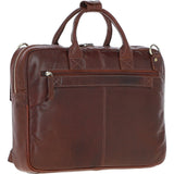 Classic Leather Laptop Bag Chestnut: Q-44