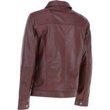Ashwood Leather Brando Jacket Burgundy: AMJ-91