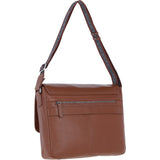 Brampton Leather Men's Emissary Messenger Bag Tan: 64403