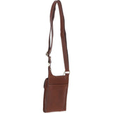 Ashwood Leather & Harris Tweed® Cloth elegance Crossbody Bag Tan/Watch: TW-20-04-TW