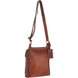 Vintage Small Leather Travel Shoulder Bag Honey Tan – G24