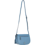 Ashwood Leather Crossbody Bag with Twist Lock Denim: 64787
